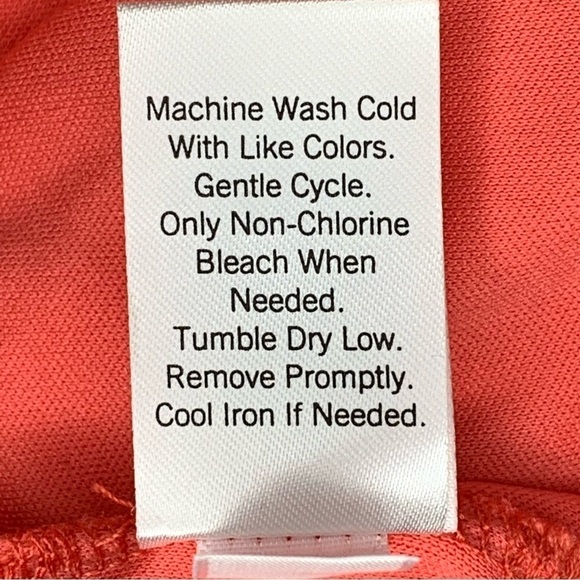 Size 6 Apt 9 Peach Orange Lace Event Party Cocktail Dress Short Sleeve - Picture 8 of 11